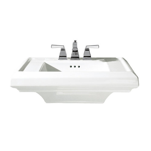 American Standard 0790.004.020 Town Square Pedestal Basin with 4